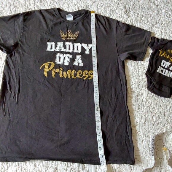Daddy & me Shirt Set Size L & New Born - Picture 7 of 12